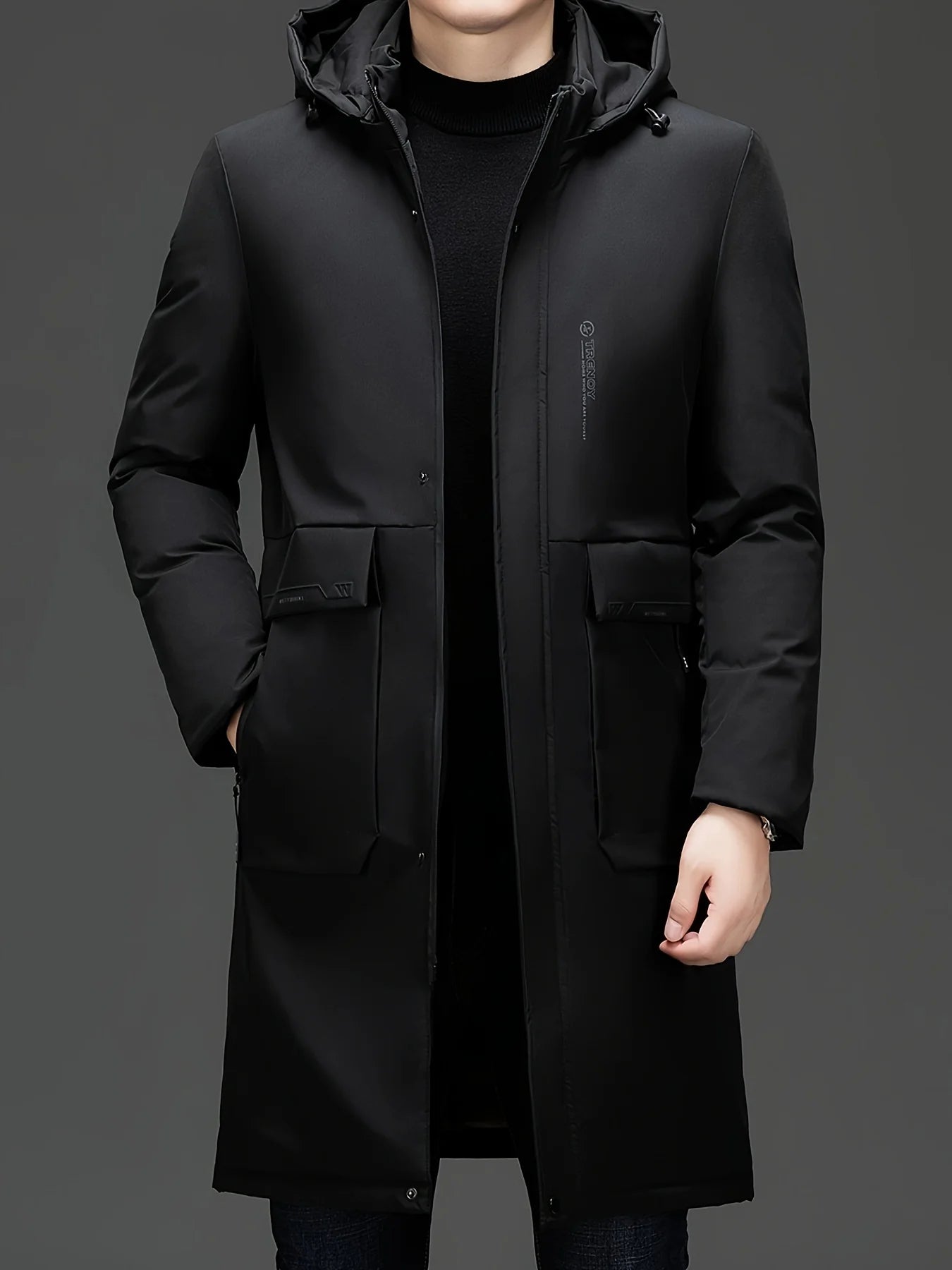 Henry | Elegant Hooded Coat