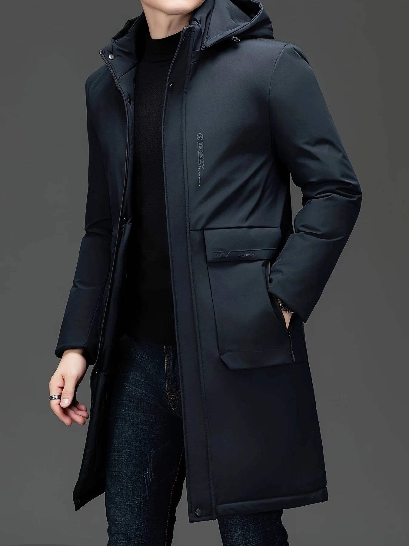 Henry | Elegant Hooded Coat