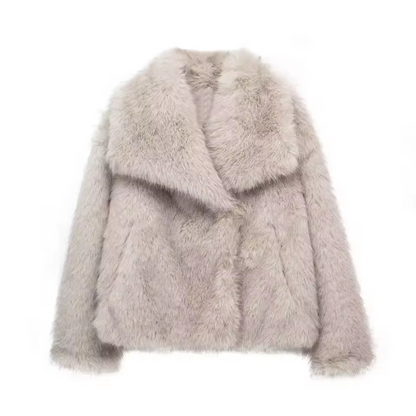 Luxury Faux Fur Jacket