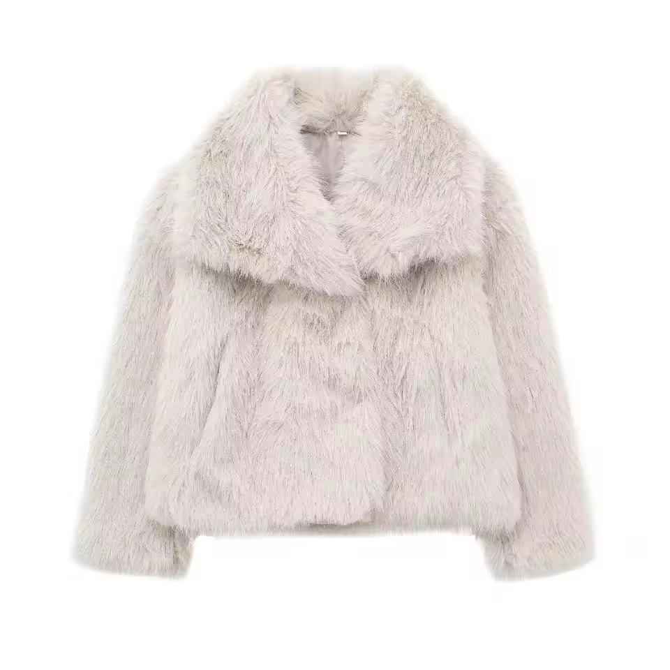 Luxury Faux Fur Jacket