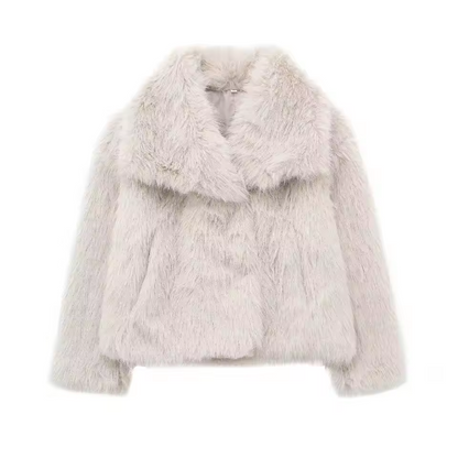 Luxury Faux Fur Jacket