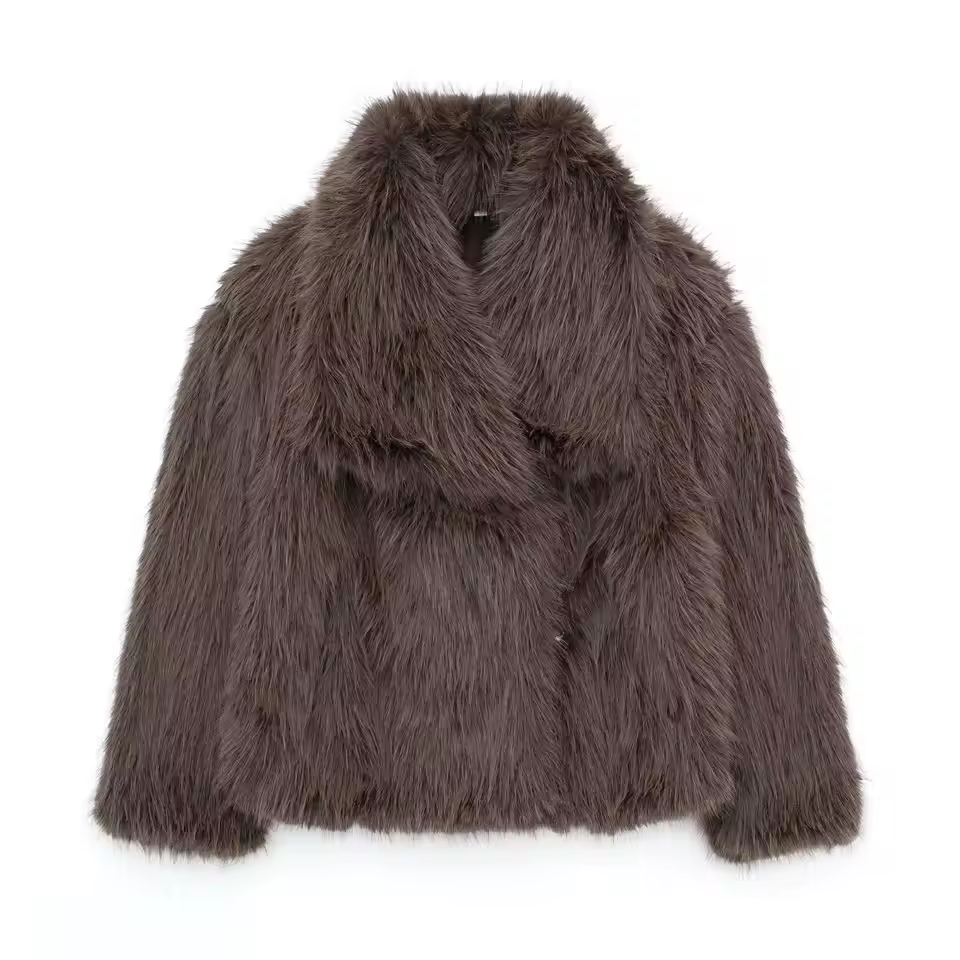 Luxury Faux Fur Jacket