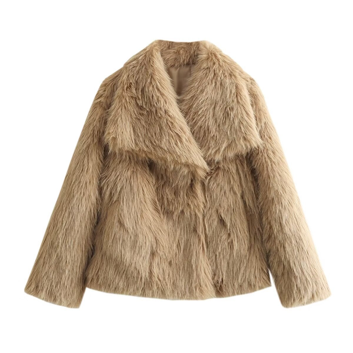 Luxury Faux Fur Jacket