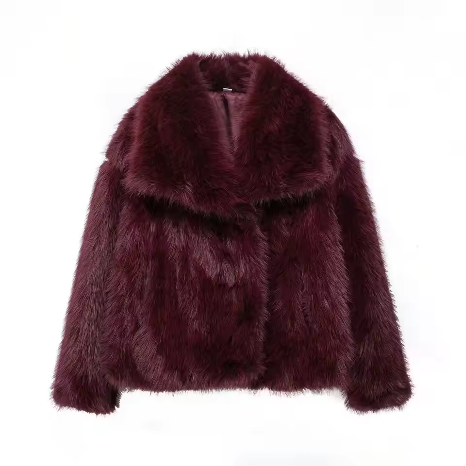 Luxury Faux Fur Jacket