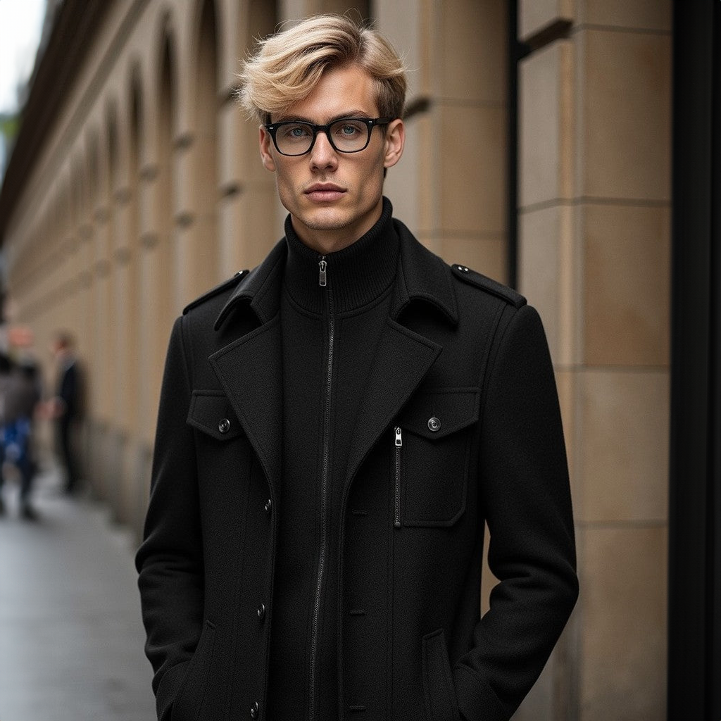 Thomas™ | Two-Piece Winter Coat with Removable Turtleneck