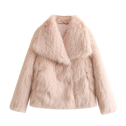 Luxury Faux Fur Jacket