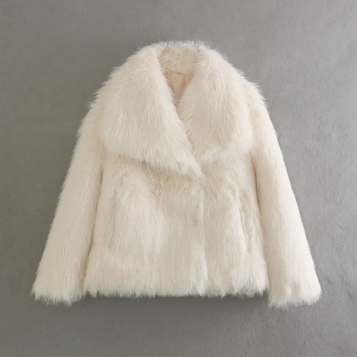 Luxury Faux Fur Jacket